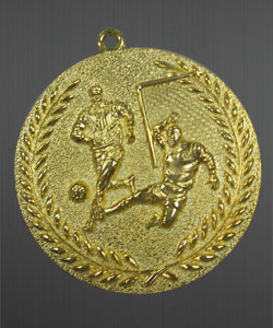 Medal BW - 004 (Soccer)