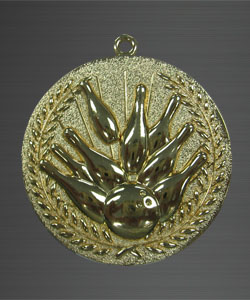 Medal BW - 012 (Bowling)