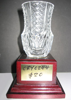 Crystal Vase CRY-0244